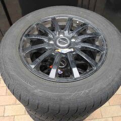 スタッドレスタイヤ　195／65Ｒ15　アルミホイール付き　４本の画像