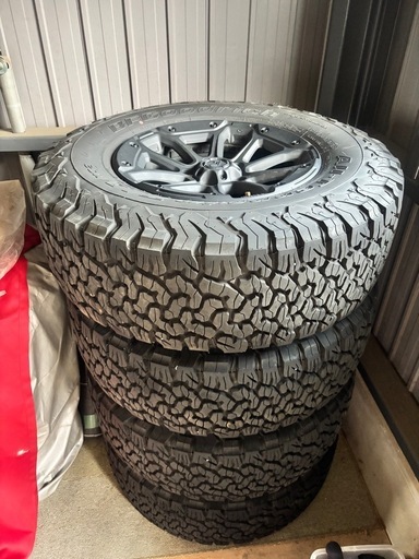 ジープ　JLラングラー　BFGoodrich 17インチホイールセット　JEPPESEN MJCR216 