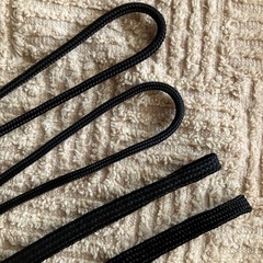 ストラップ　4本　ブラック　新品2、中古2の画像