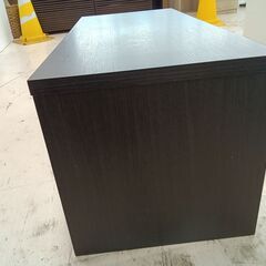 リユースのサカイ栃木店★ジモティ割あり★  TV台 ブラック W89×D38.5×H38.5 クリーニング済み TC11709の画像