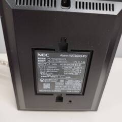 【良品】NEC Aterm PA-WG2600HP3/Wi-Fiホームルーターの画像