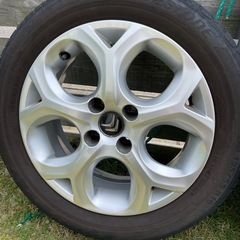 シトロエン　スタッドレス純正ホイール付きタイヤの画像