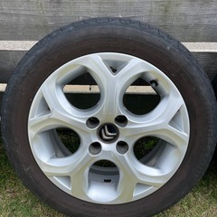 シトロエン　スタッドレス純正ホイール付きタイヤの画像