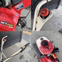 A-241△ v 岐阜発/ ヤンマー/ マイティラー/ MT302/ 管理機/ 耕運機/ 実動 動画スイッチ難あり/ 現状品/ 管06s/ R7.5/15 △の画像