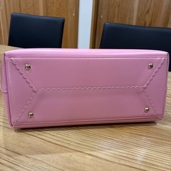 サマンサタバサ　レザーバッグの画像