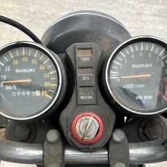 【レストアベースに】スズキ・マメタン50 書付き不動の画像