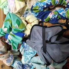 ヘアゴム　シュシュおまとめの画像