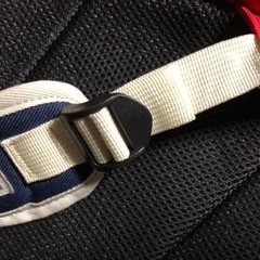 Sate lite  ネイビー×レッド　リュックの画像