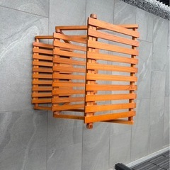 3段ラック　アウトドア用品の画像