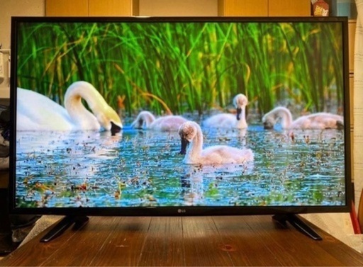 43インチ液晶テレビ　4Kパネル Wi-Fi アプリ多数 LG 43UH6100
