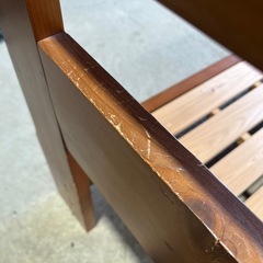 ニトリ製　ベッドフレーム　ベッド枠　すのこ　シングルサイズ　木製　の画像