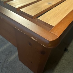 ニトリ製　ベッドフレーム　ベッド枠　すのこ　シングルサイズ　木製　の画像