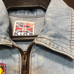 100cm  ミチコロンドン　デニムつなぎの画像