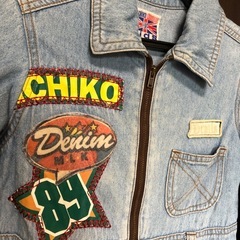 100cm  ミチコロンドン　デニムつなぎの画像