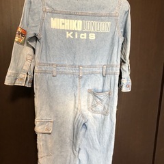100cm  ミチコロンドン　デニムつなぎの画像