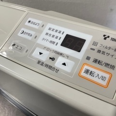 Rinnai リンナイ RC-K2401E-1 13年 都市ガス  季節家電 生活家電 暖房器具 ガスファンヒーター 1124-011の画像