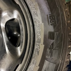 ハイエース　スタッドレスの画像