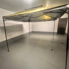 ほぼ未使用：タープテント 直径2.5m の画像