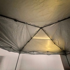 ほぼ未使用：タープテント 直径2.5m の画像