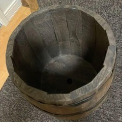 お洒落な樽の画像