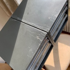 3段事務キャビネットx2 34.5x26.5x25cmの画像