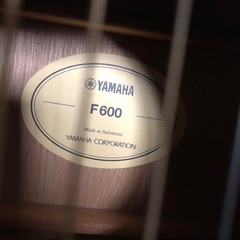ヤマハ　アコースティックギター　  F600の画像