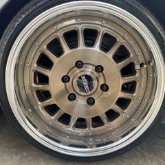 18インチ 6穴 深リム essex ENCD 9J +25 ハイエース キャラバンの画像