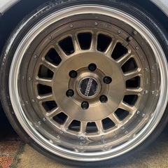 18インチ 6穴 深リム essex ENCD 9J +25 ハイエース キャラバンの画像