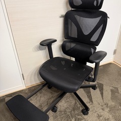 cofo chair pro ブラック メッシュ チェア オフィスチェアの画像