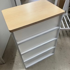 I2511-624 アイリスオーヤマ 4段収納チェスト 中古の画像