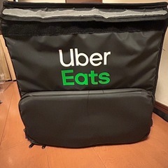 美品 Uber Eats 公式　配達用バッグ 大容量の画像