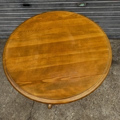 KASHIWA 柏木工 飛騨家具 丸テーブル ダイニングテーブル ラウンドテーブル カシワの画像