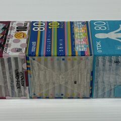 ビクター マクセル TDK MD 10枚組 3パック （74分1パック、80分1パック）の画像