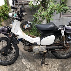 スーパーカブ部品取りの画像