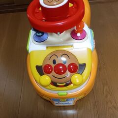 値下げ　アンパンマン よくばりビジーカー 押し車の画像