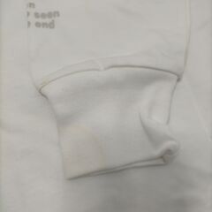 MATIN AVENIR マタンアヴニール 長袖ロンT ホワイト 朝倉未来ブランド 未使用保管品  ロゴデザイン　251125-5Tの画像