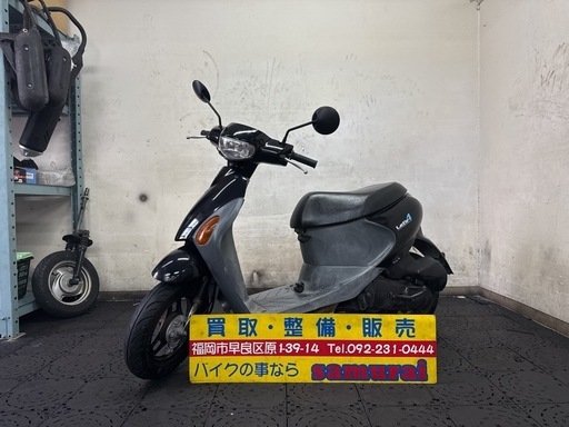 SUZUKI スズキ レッツ4 CA41A FIインジェクション ４サイクル原付バイク 実働 訳あり 部品取りジャンク品 整備自慢の方等にオススメ 福岡発