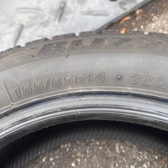 (お取り引き中)
ブリヂストンVRX2019製4本155/65-14 の画像