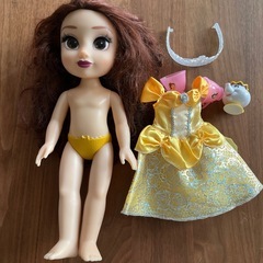 ディズニー　美女と野獣ベルの人形の画像