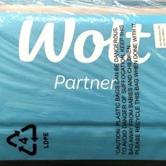 Wolt 配達バッグ　保冷バッグの画像