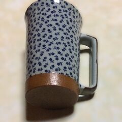 美濃焼 古染　手付ジョッキ8個セットの画像