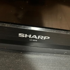 SHARP 32型　テレビの画像
