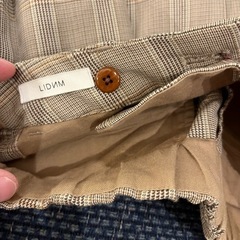 リドム　スラックス　ベージュ　日本製の画像
