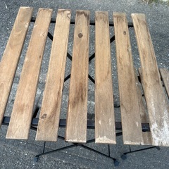 ガーデニング テーブル チェアの画像