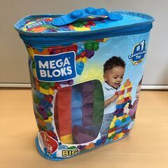 マテル 1才からのメガブロック たっぷり80個ブロックパックの画像