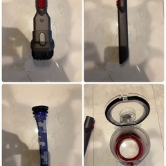 スタンド付　クリーニング済 Dyson v7 使用期間5年　の画像