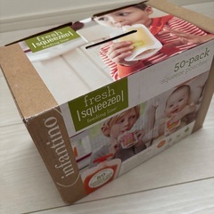 インファンティーノ スクイズ ステーション手作り離乳食/スムージー➕パウチ47個の画像