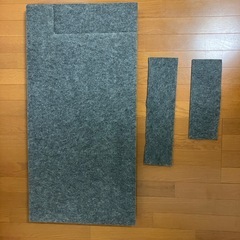 静床ライト（16枚＋カット2枚）&下敷きマット（7枚＋カット3枚）の画像