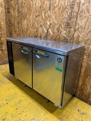 C(7700) ホシザキ 業務用テーブル形冷蔵庫 RT-115PTE1 台下冷蔵庫 W1150D450H800 173L 100V50/60Hz 49kg 直接お引き取り歓迎 大阪 厨房機器