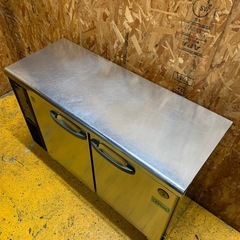 C(7700) ホシザキ 業務用テーブル形冷蔵庫 RT-115PTE1 台下冷蔵庫 W1150D450H800 173L 100V50/60Hz 49kg 直接お引き取り歓迎 大阪 厨房機器の画像